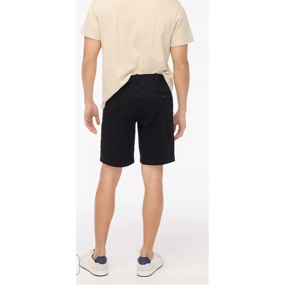 NWT J. Crew Factory - Mens Size 29 - 9” Flex Casual Chino Shorts In Black - Picture 4 of 4